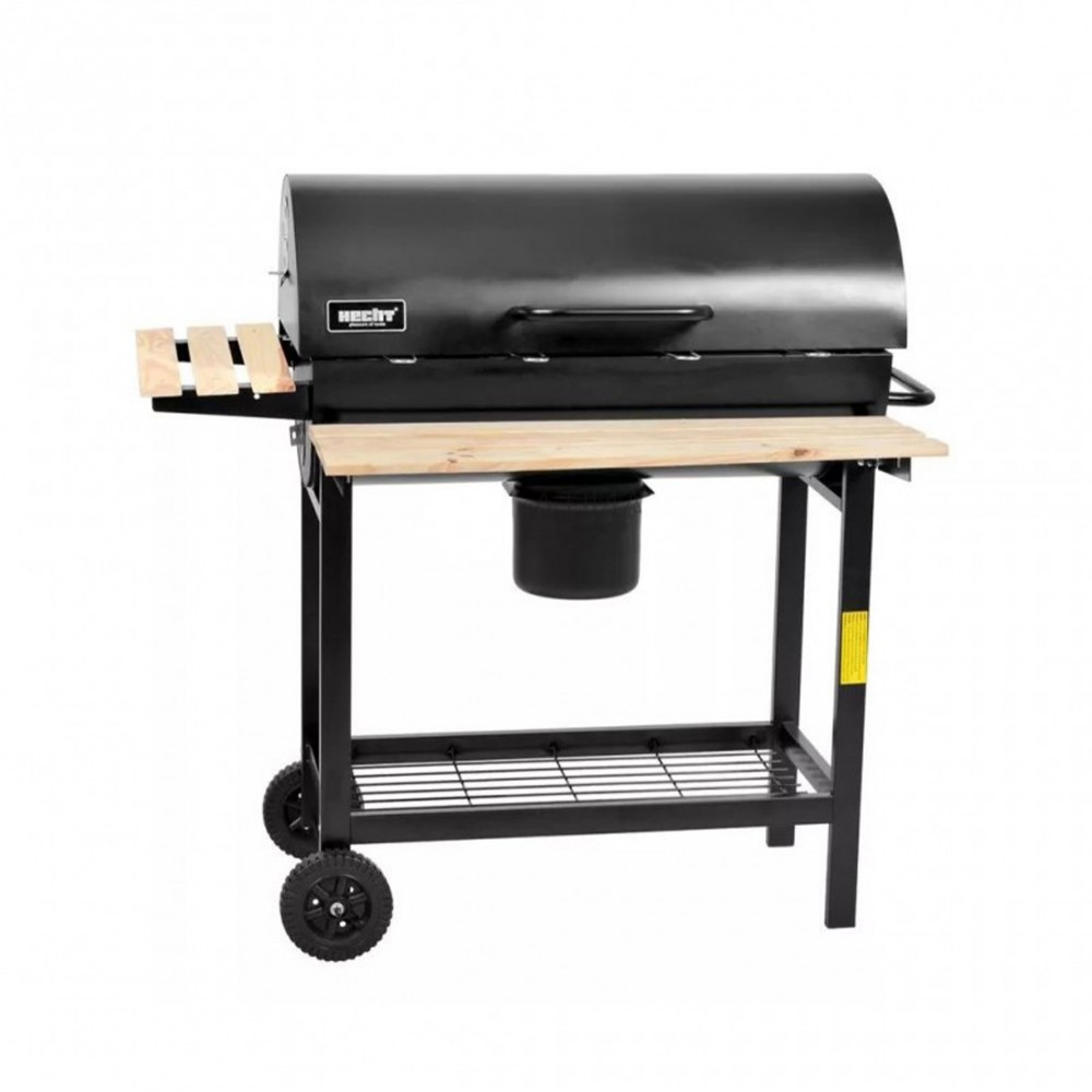 Garden charcoal grill Barrel Hecht