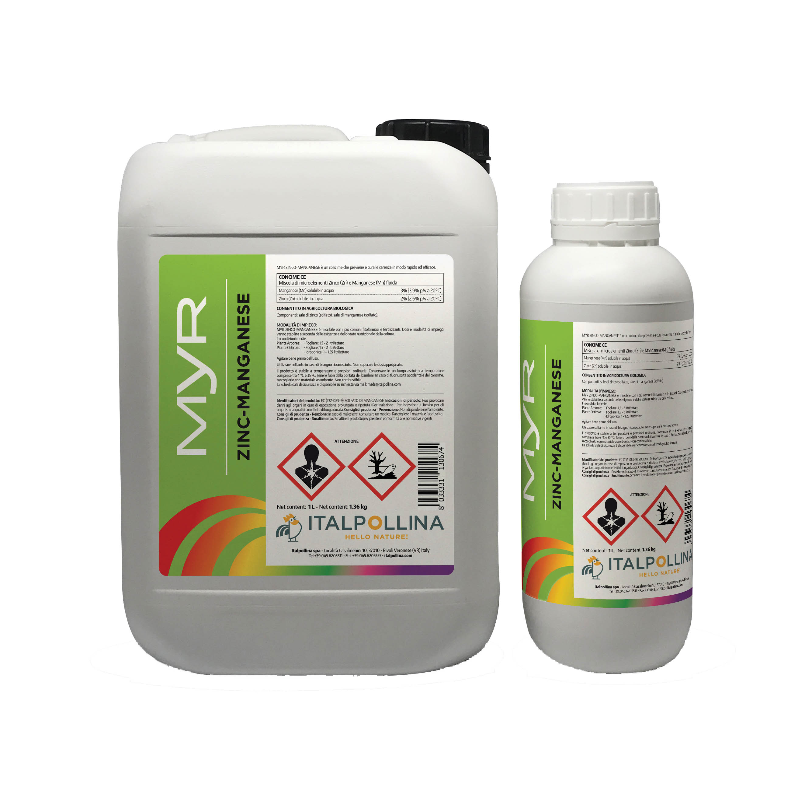 Myr Zinc Manganese 1l