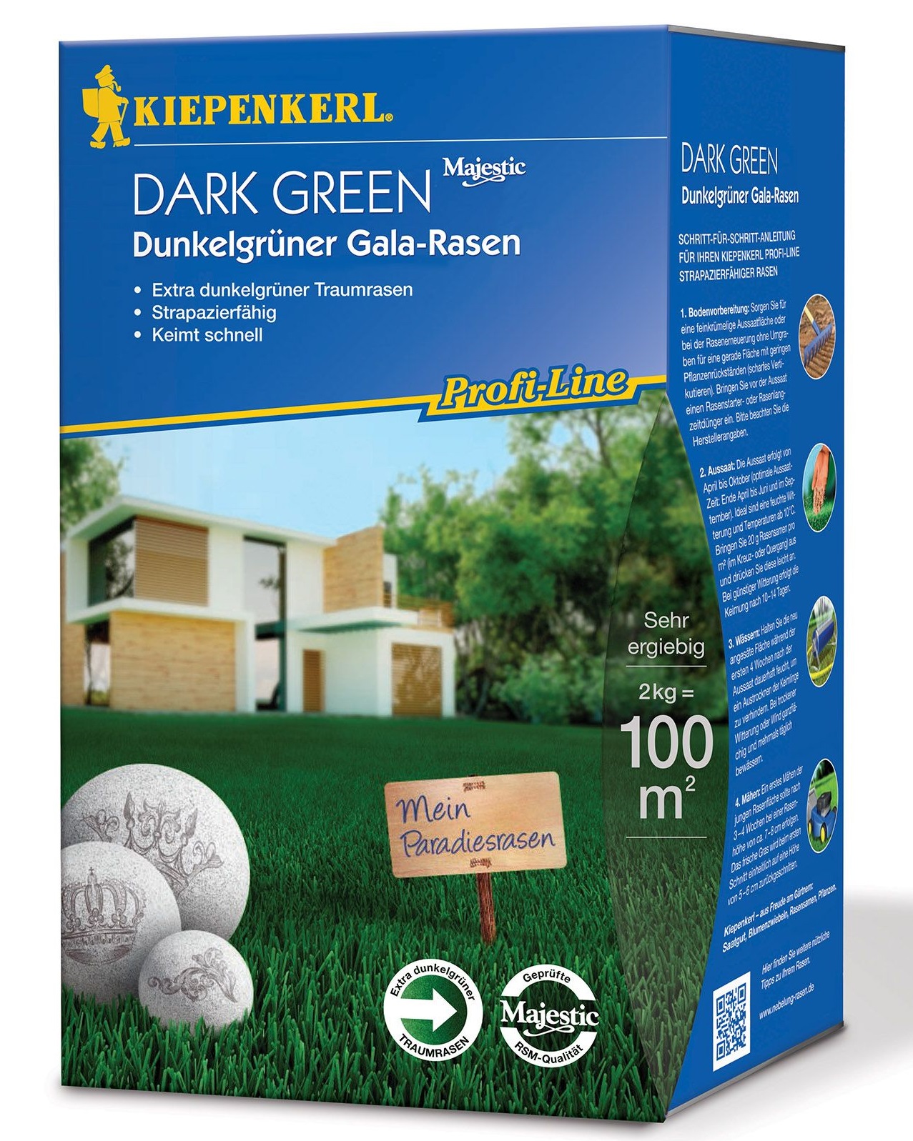 Grass seed Profi-Line Dark Green Kiepenkerl 2 kg