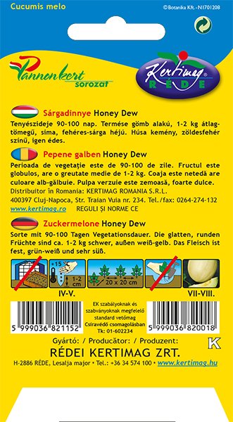 Cantaloupe Honey Dew 2g