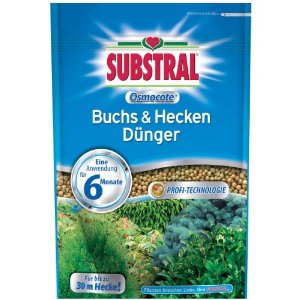 Substral Osmocote long-lasting fertilizer for buxus, pines and hedges 0,75 kg