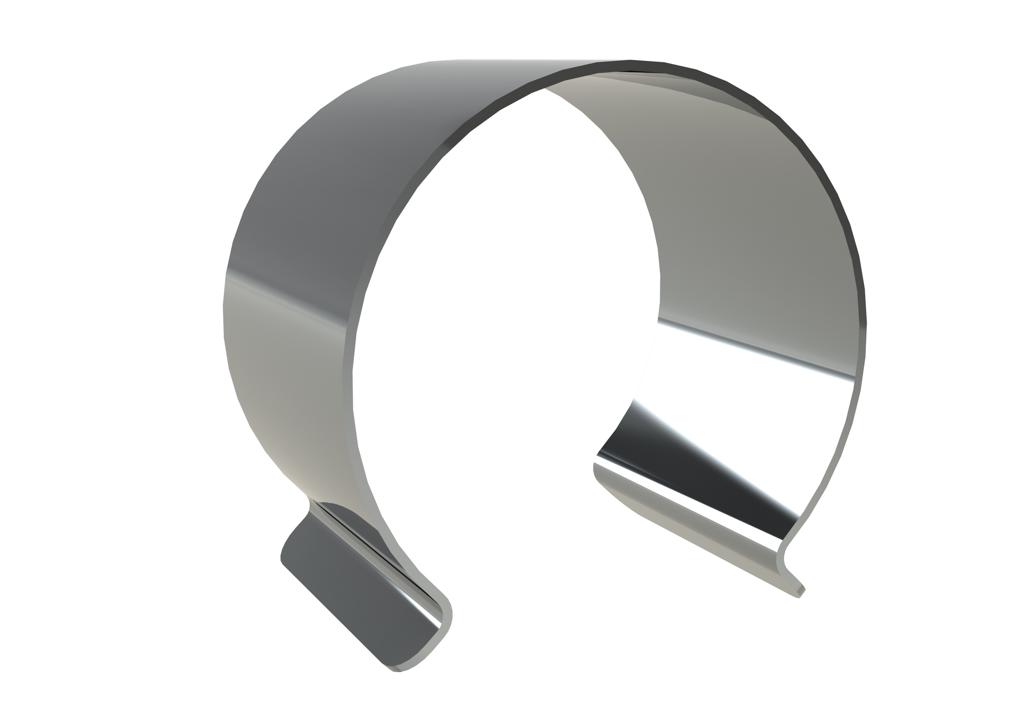 Metal clip 25mm (3/4")