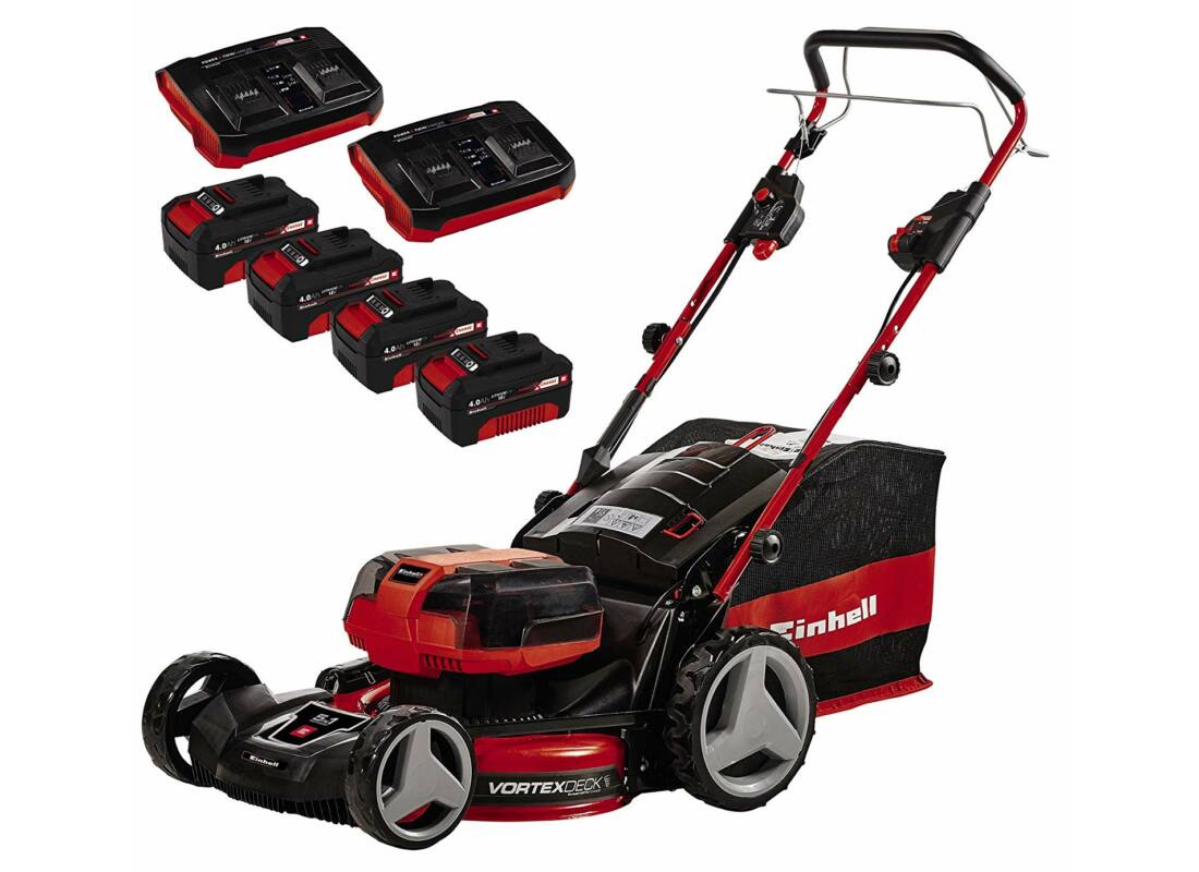 Einhell battery-powered lawn mower GE-CM36/47 S HW Li (4x4,0Ah)