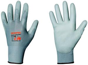 Gardening gloves Pu coated knitted, breathable size 11