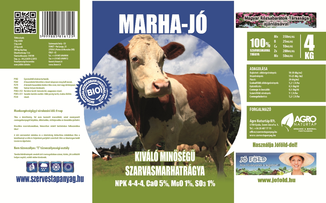 Cattle-Good pelleted cattle manure 4 kg