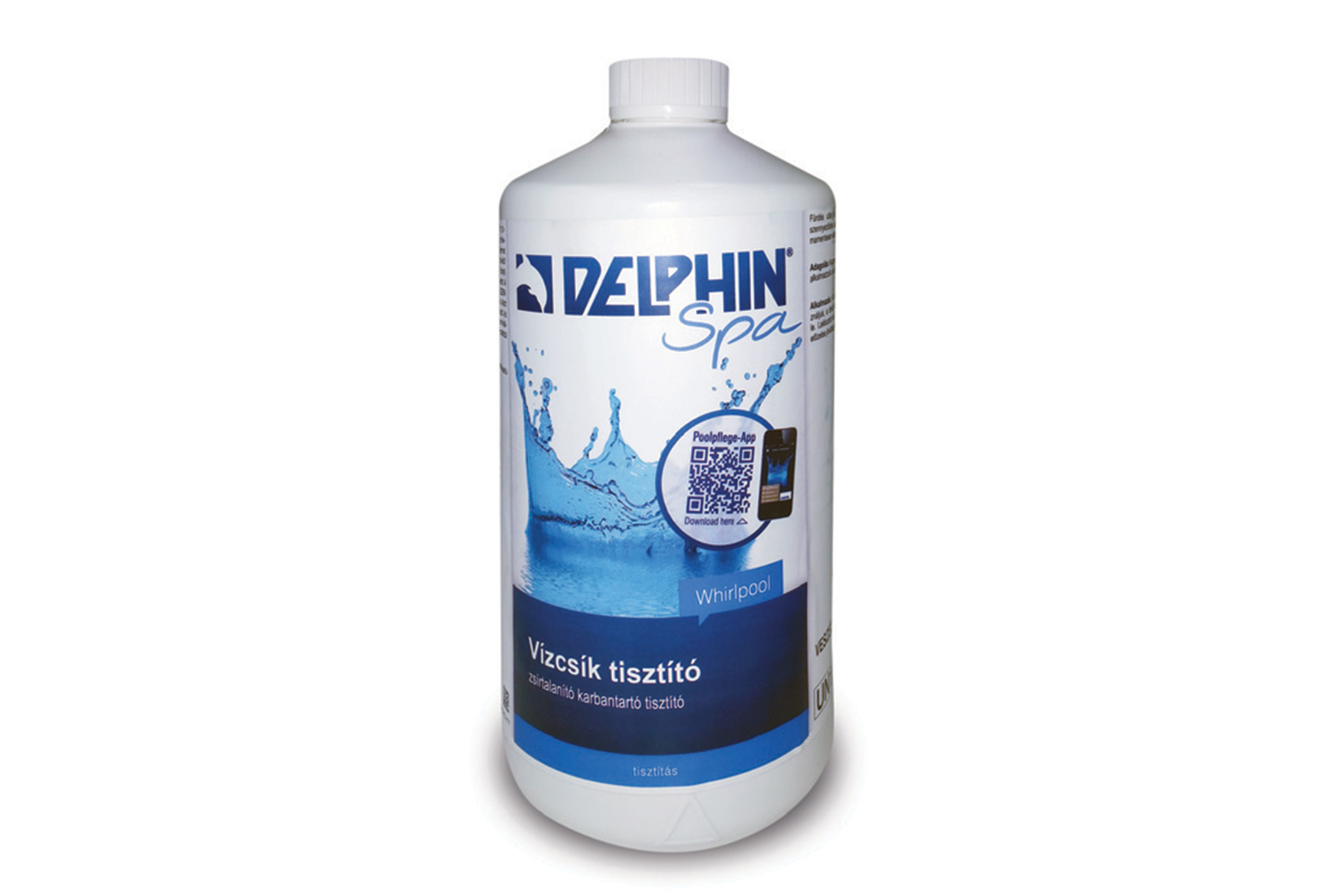 Vízcsík tisztító pezsgőmedencéhez Delphin Spa 1 l