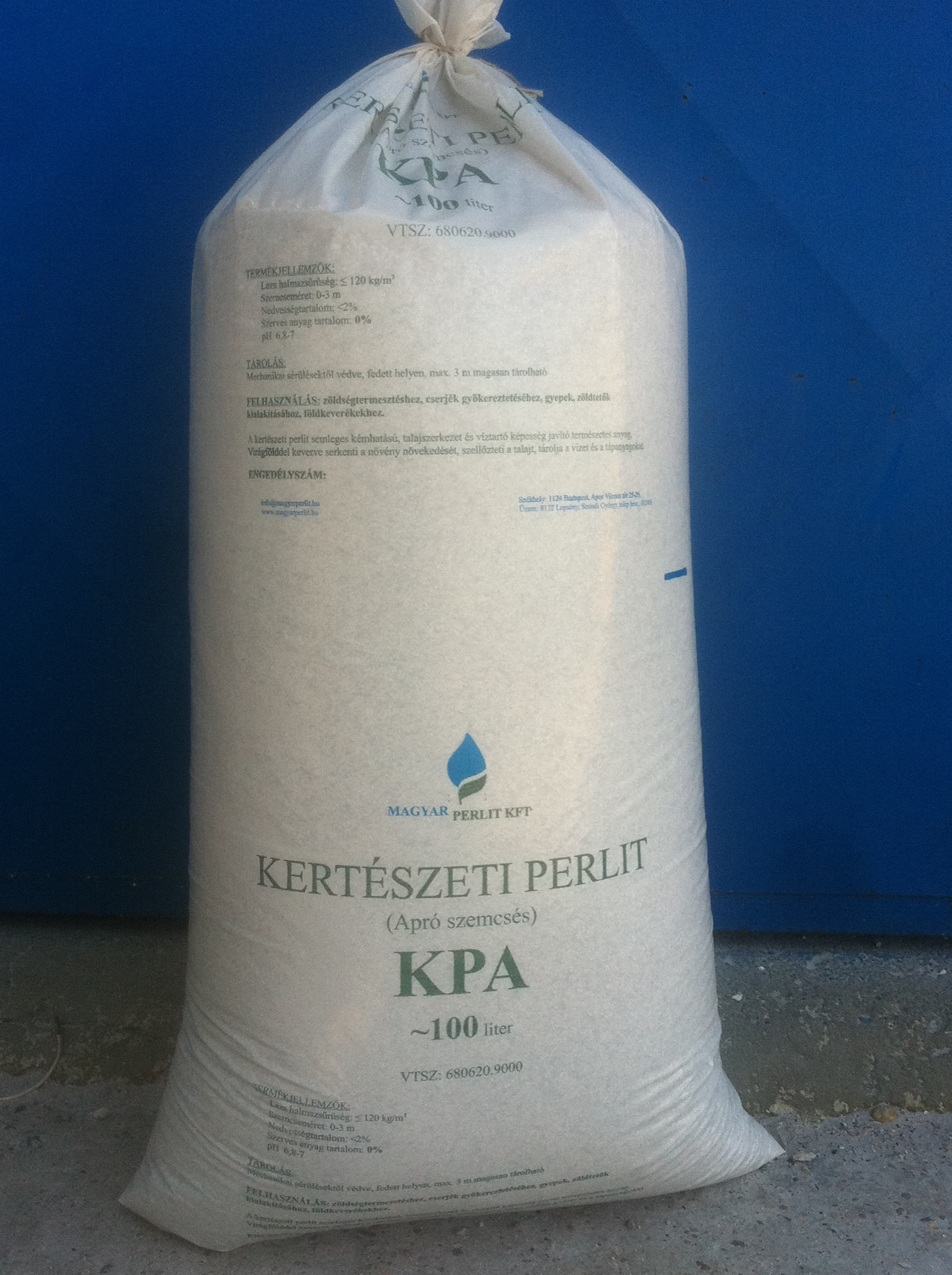 Horticultural Perlite Hungarian small 100 l