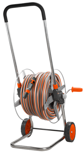 CleverRoll M metal hose trolley