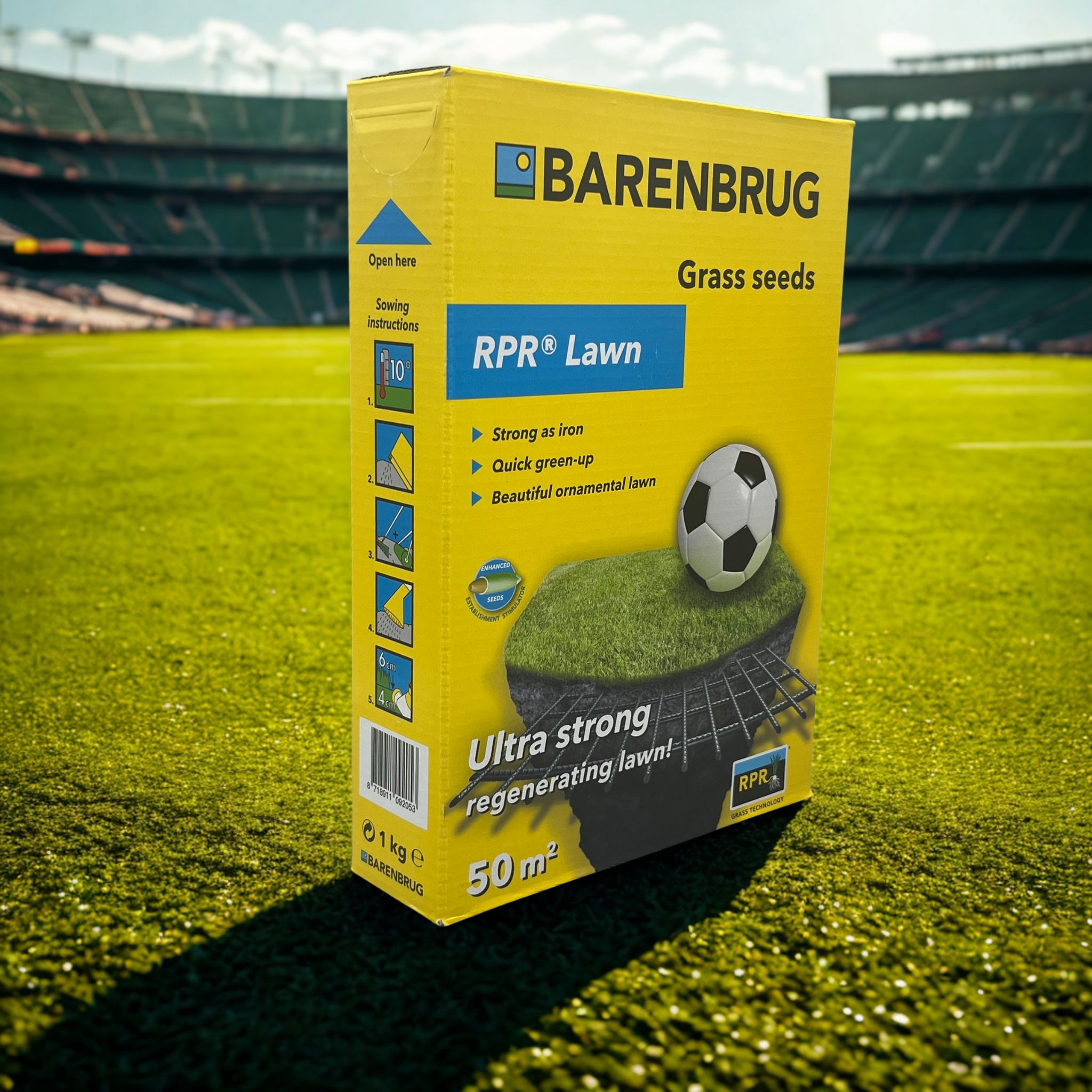 Grass seed Barenbrug Bar Power RPR (sport) 1 kg