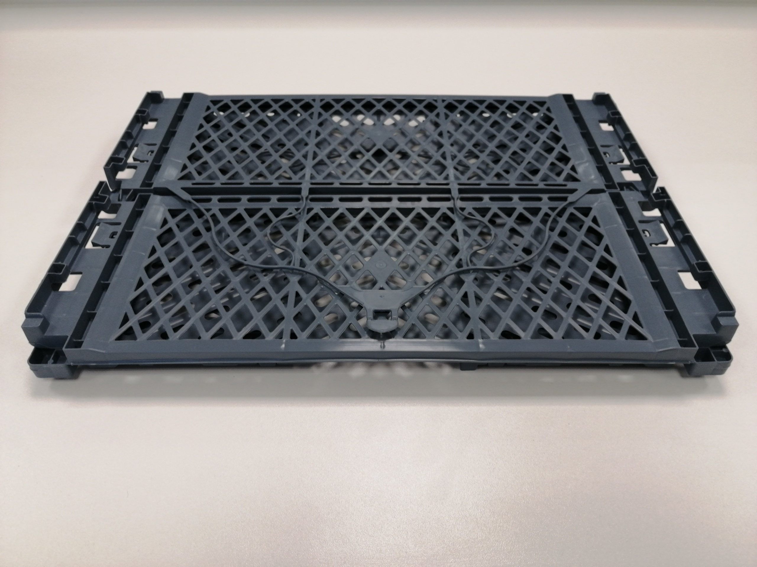 Plastic compartment, foldable 400x300x150 mm