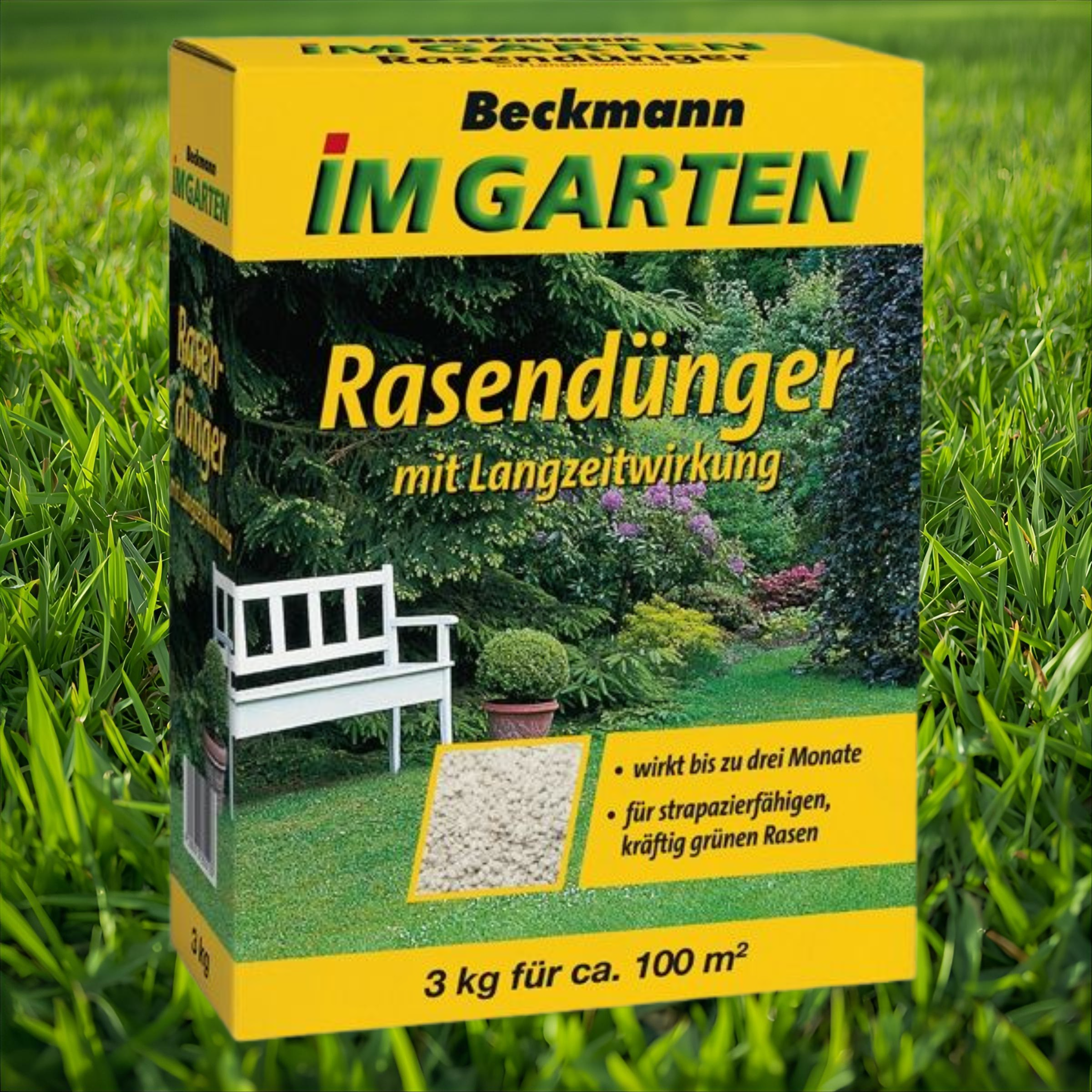 Beckmann long lasting maintenance lawn manure 20-5-8 3kg