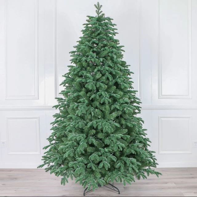 Pine tree with base, 3D hybrid, 1279 branches 210 cm