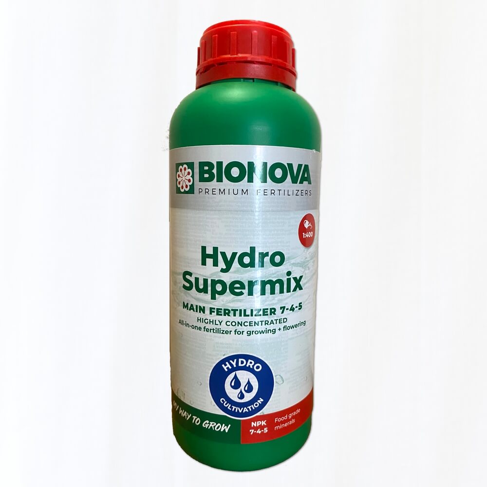 Bio-Nova Hydro-Supermix (7-4-5) nutrient solution for hydroponics 1 l