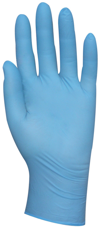 Safety examination gloves powder blue, Eurotecnique L 100 pcs/pack
