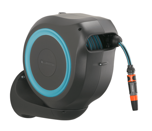 RollUp M Wall-mounted hose box Gardena