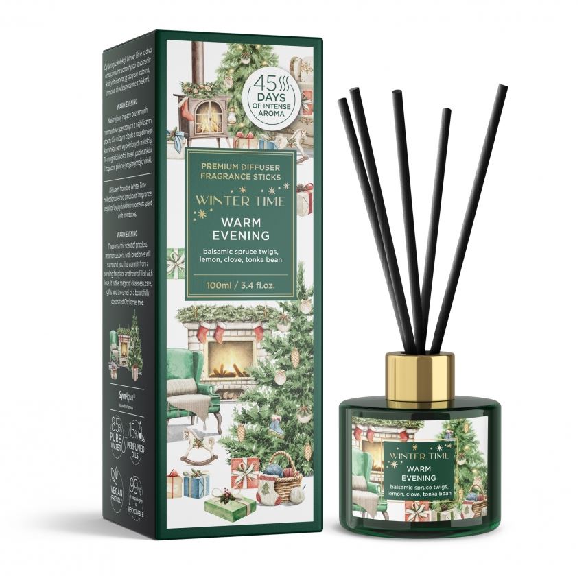 Fragrance Premium, stick Winter Time Warm Evening 100 ml