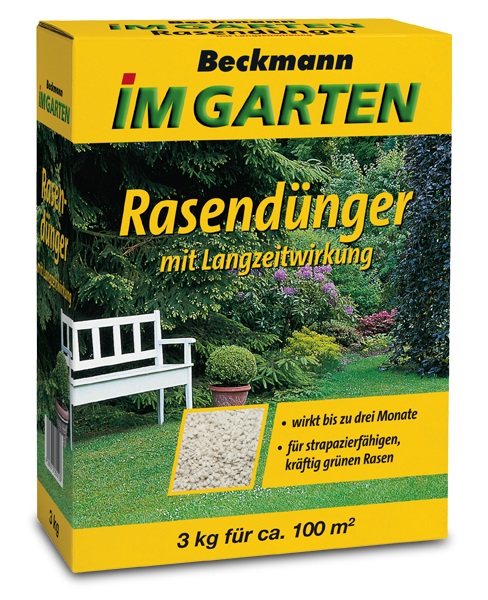 Beckmann long lasting maintenance lawn manure 20-5-8 3kg
