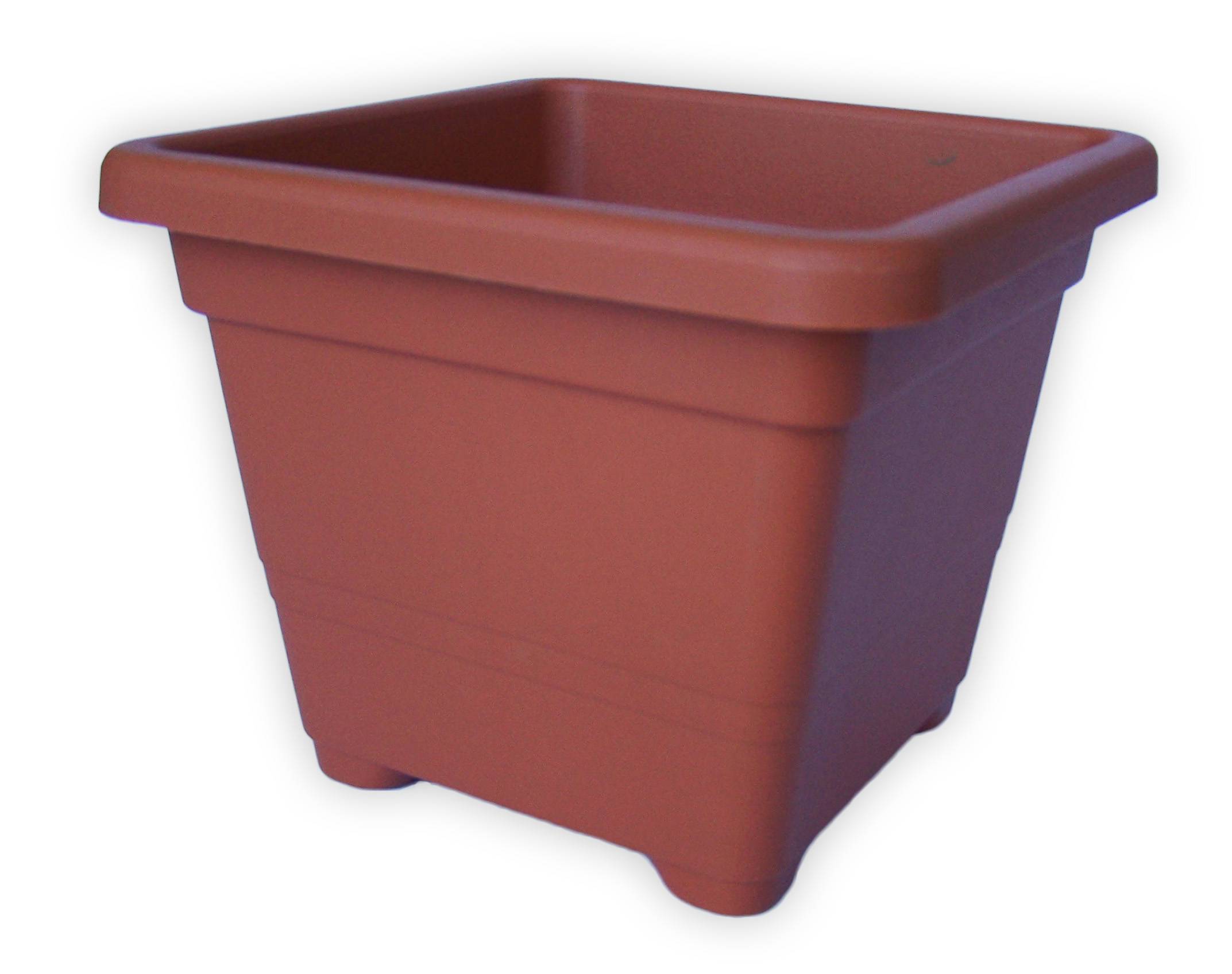 Square terracotta pots 54 cm