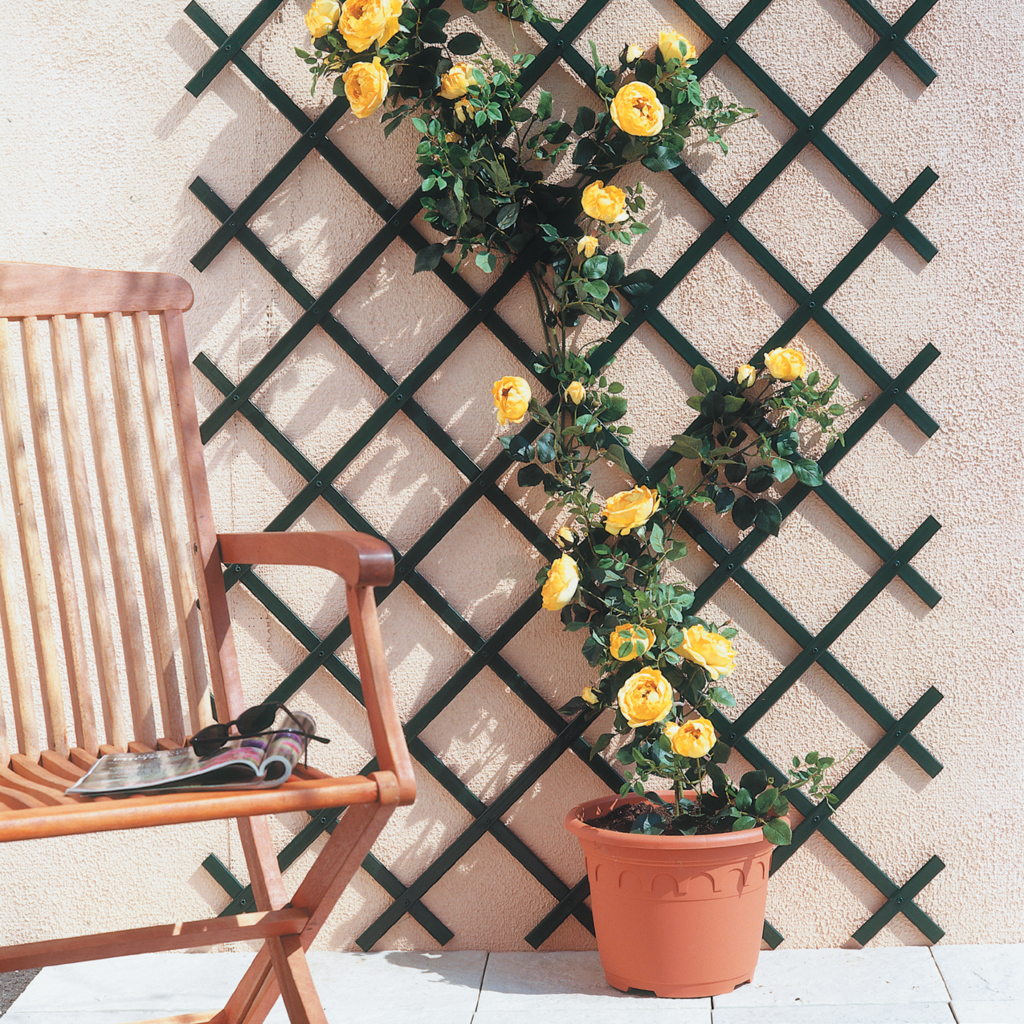 Trelliflex green 1x2 m plastic trellis